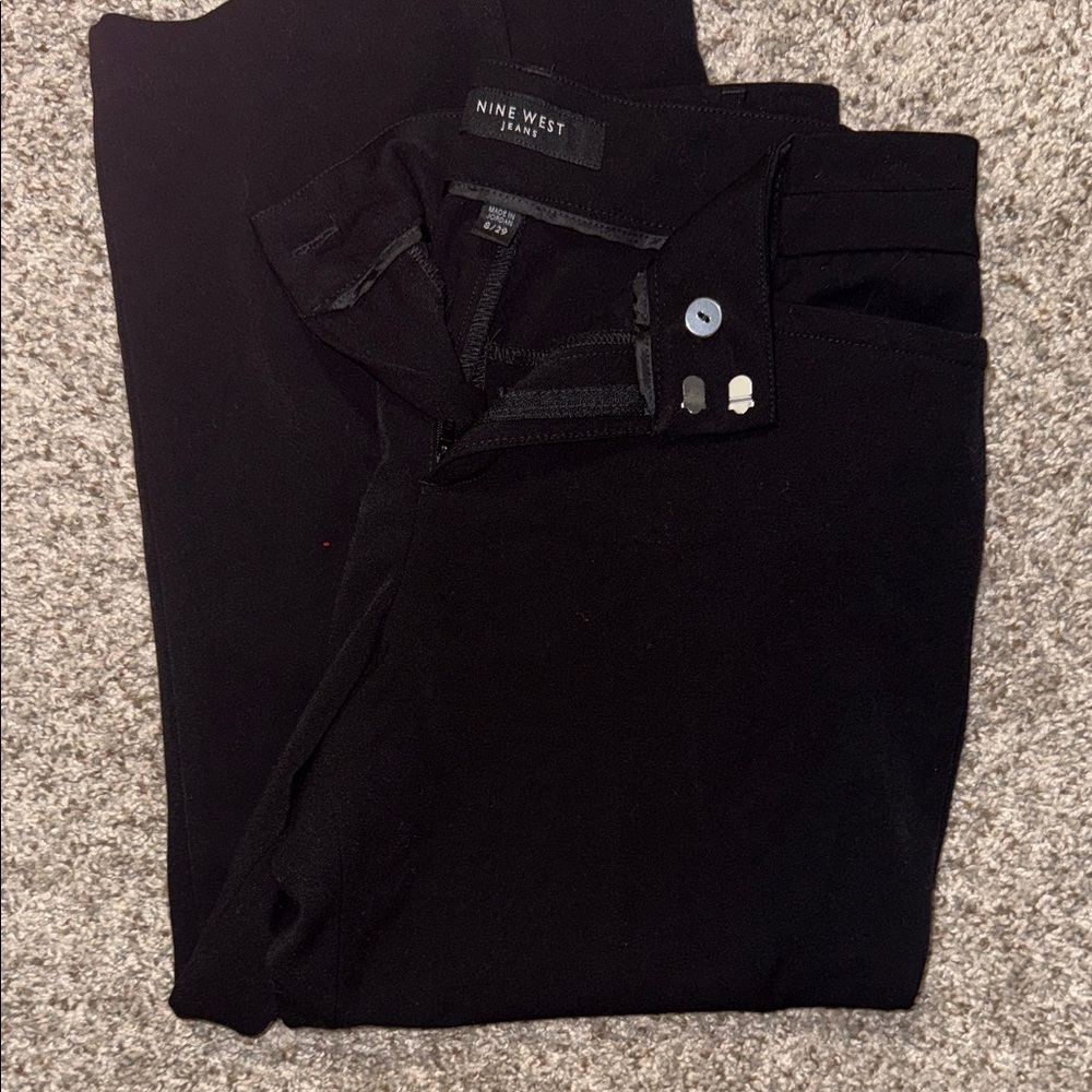 Nine West Elegant Black Trousers